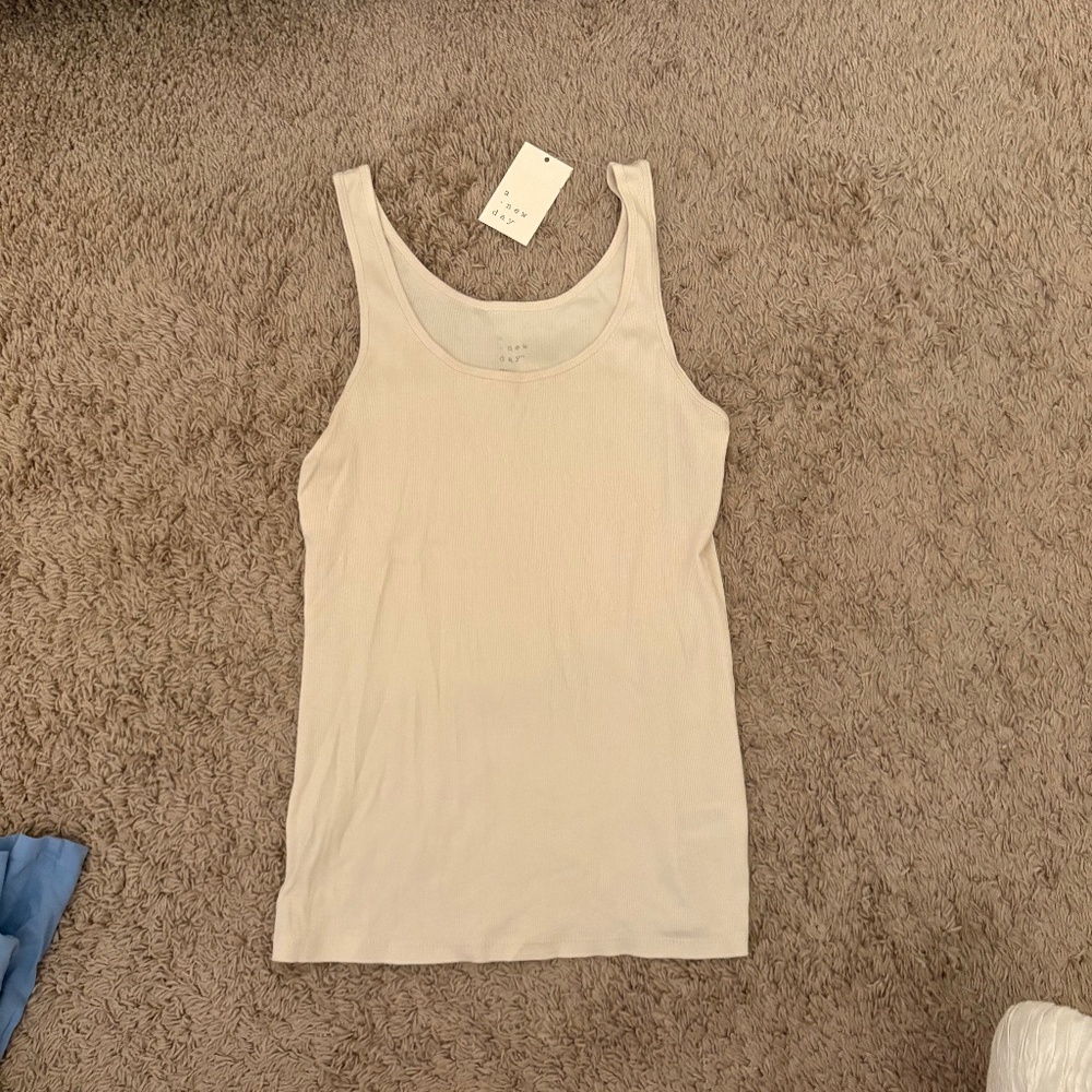 NEW WITH TAGS Cream Tank